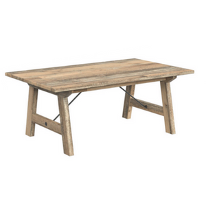 Trestle Coffee Table - Bluebone