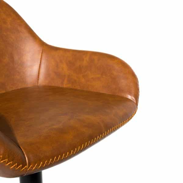 Chevy Gas Lift Barstool Tan SET OF 2 - Bluebone