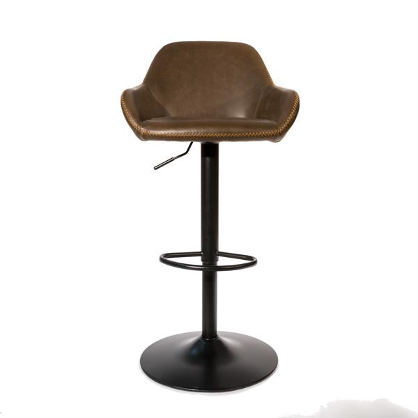 Chevy Gas Lift Barstool Chestnut SET OF 2 - Bluebone