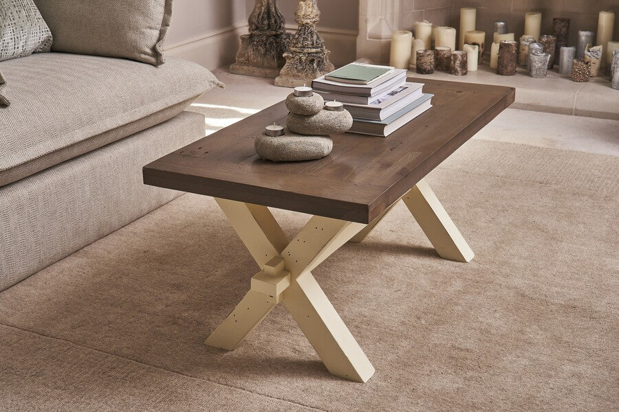Walton Coffee Table - Two Tone - Bluebone