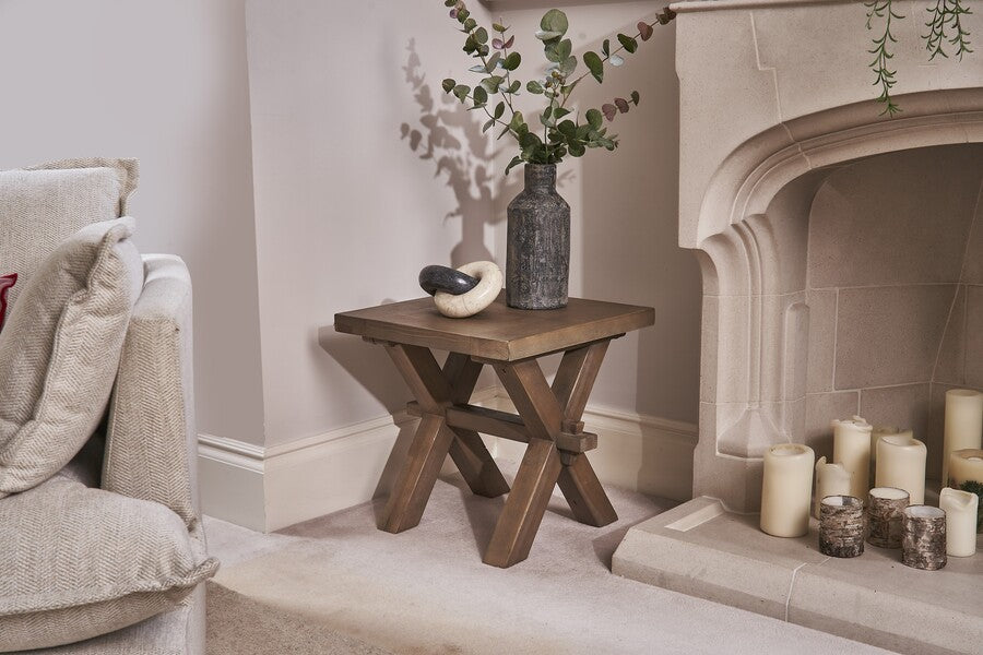 Walton Lamp Table - Bluebone