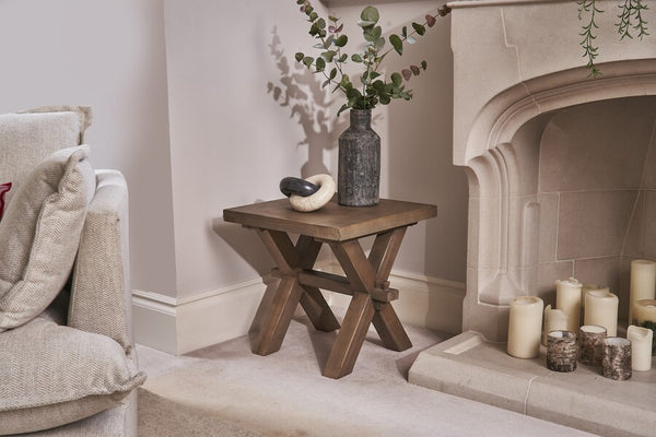 Walton Lamp Table - Bluebone