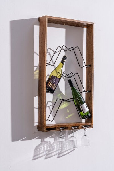Aruba 6 Bottle Wine Rack - Bluebone