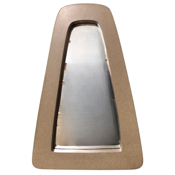 Elongated Oatmeal Arch Mirror - Bluebone