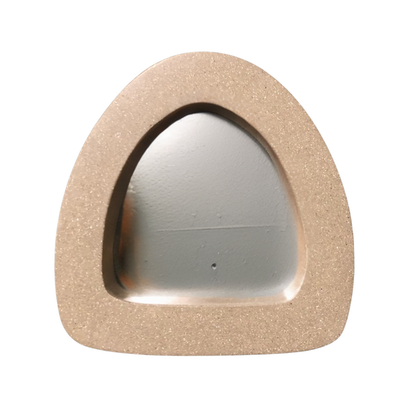Small Oatmeal Arch Mirror - Bluebone