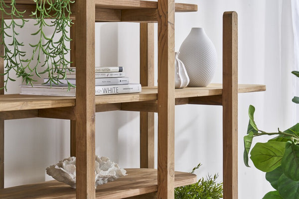 Coniston Medium Bookcase - Bluebone