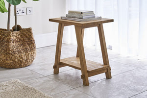 Coniston End Table - Bluebone