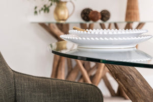 Leila Round Dining Table 160cm (10mm glass) - Bluebone