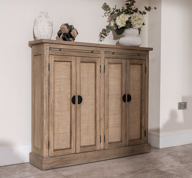 Lille Slim 2 Door Cabinet - Bluebone