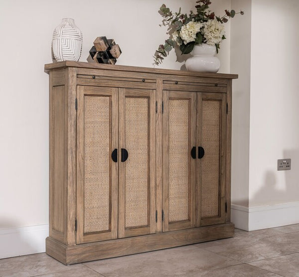 Lille Slim 2 Door Cabinet - Bluebone