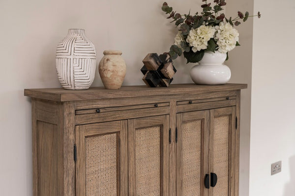 Lille Slim 2 Door Cabinet - Bluebone