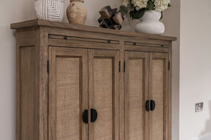 Lille Slim 2 Door Cabinet - Bluebone