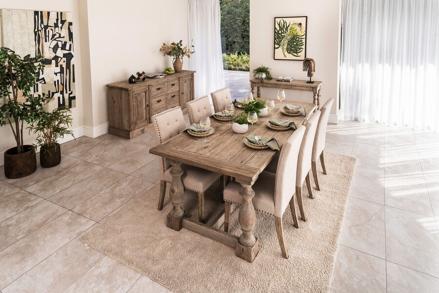Norfolk Refectory Table - Bluebone