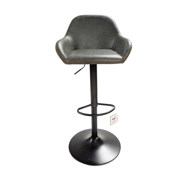 Chevy Gas Lift Barstool Forest Green SET OF 2 - Bluebone