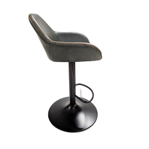 Chevy Gas Lift Barstool Forest Green SET OF 2 - Bluebone