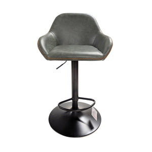 Chevy Gas Lift Barstool Forest Green SET OF 2 - Bluebone