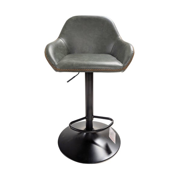 Chevy Gas Lift Barstool Forest Green SET OF 2 - Bluebone