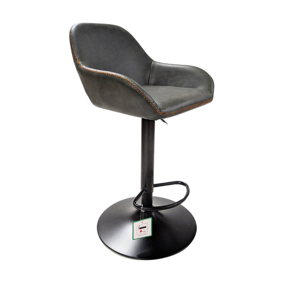 Chevy Gas Lift Barstool Forest Green SET OF 2 - Bluebone