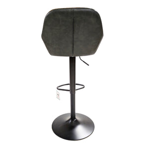 Chevy Gas Lift Barstool Forest Green SET OF 2 - Bluebone