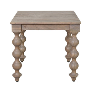 Carob Side Table - Greywash - Bluebone