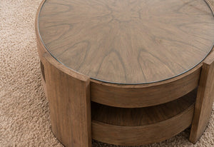 Ardennes Round Coffee Table - Bluebone
