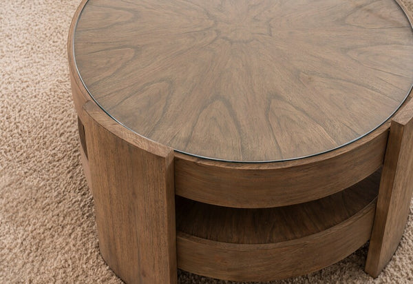 Ardennes Round Coffee Table - Bluebone