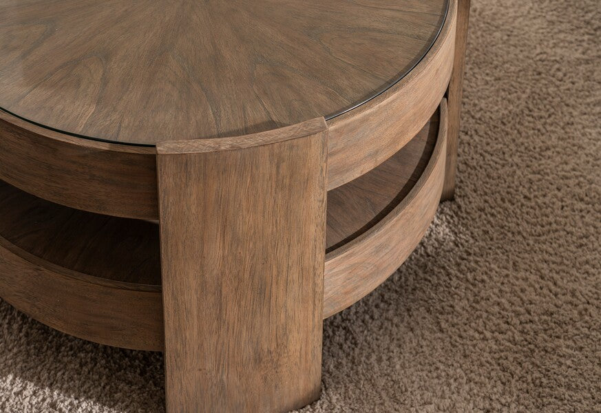 Ardennes Round Coffee Table - Bluebone