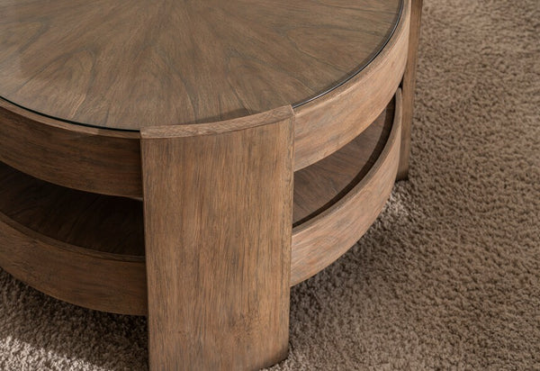 Ardennes Round Coffee Table - Bluebone
