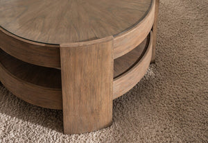 Ardennes Round Coffee Table - Bluebone