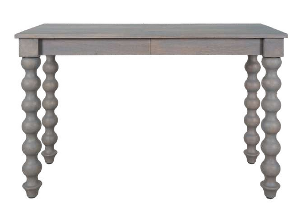 Carob Desk- Greywash - Bluebone