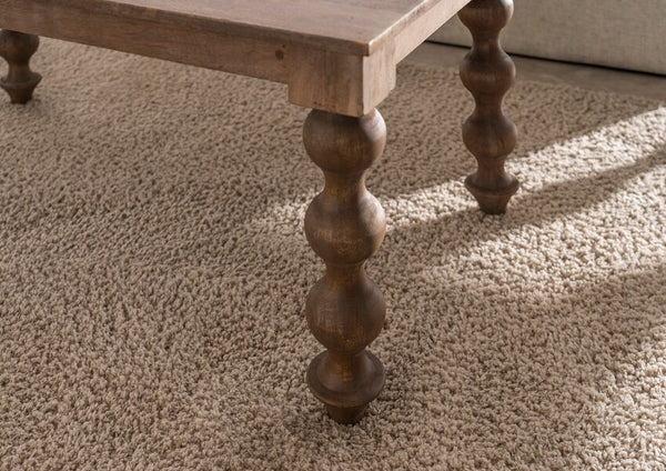 Carob Coffee Table - Greywash - Bluebone