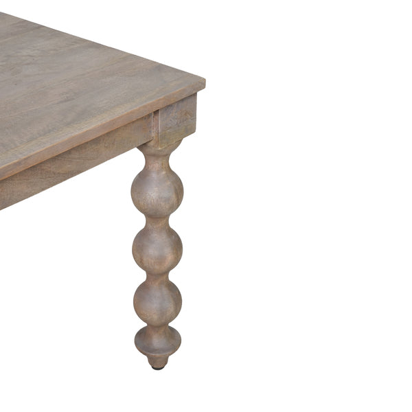 Carob Side Table - Greywash - Bluebone