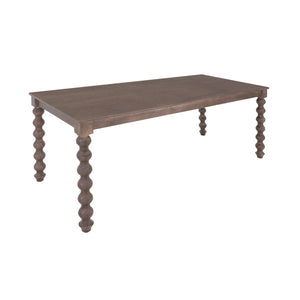 Carob Rectangular Dining Table Greywash - 200cm - Bluebone