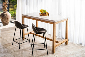 Aspect White Counter Table - Bluebone