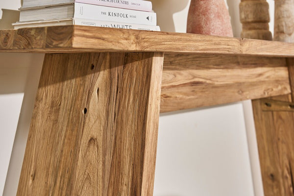 Coniston Slab Console Table - Bluebone