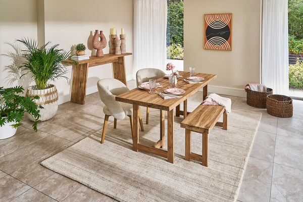 Coniston Bench Table - Bluebone