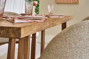 Coniston Bench Table - Bluebone