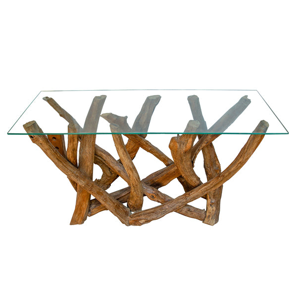 Leila Branchwood Console Table 2 BOXES - Bluebone