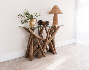 Leila Branchwood Console Table 2 BOXES - Bluebone