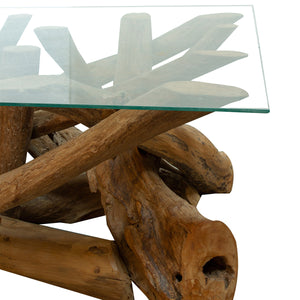 Leila Branchwood Rectangular Coffee Table - Bluebone