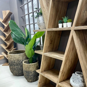 Coniston Bottles & Books Rack - Bluebone