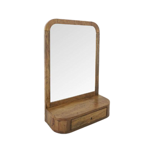 Mango Lounge Mirror with Shelf - Bluebone