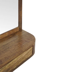 Mango Lounge Mirror with Shelf - Bluebone