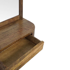 Mango Lounge Mirror with Shelf - Bluebone