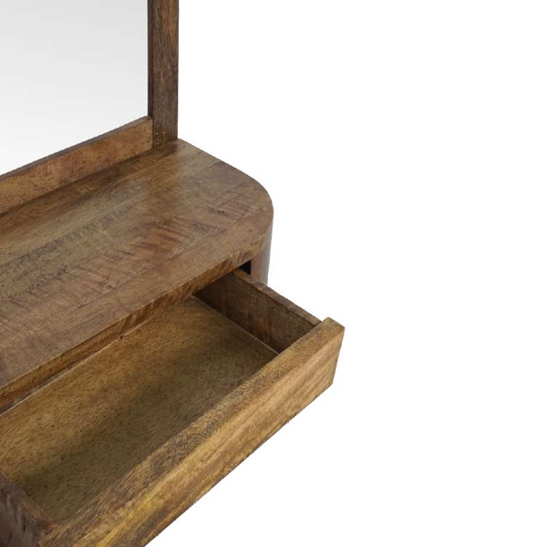 Mango Lounge Mirror with Shelf - Bluebone