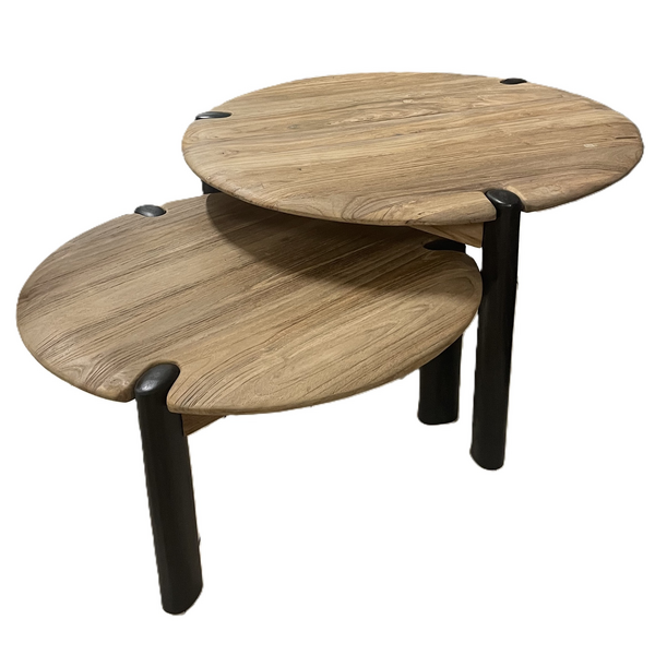 Discus Coffee Table - Set of 2 - Bluebone