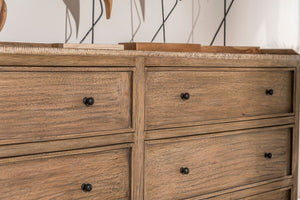 Lille 6 Drawer Chest - Bluebone
