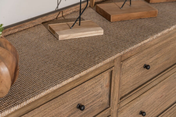 Lille 6 Drawer Chest - Bluebone