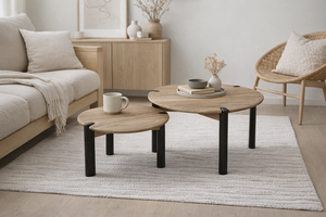 Discus Coffee Table - Set of 2 - Bluebone