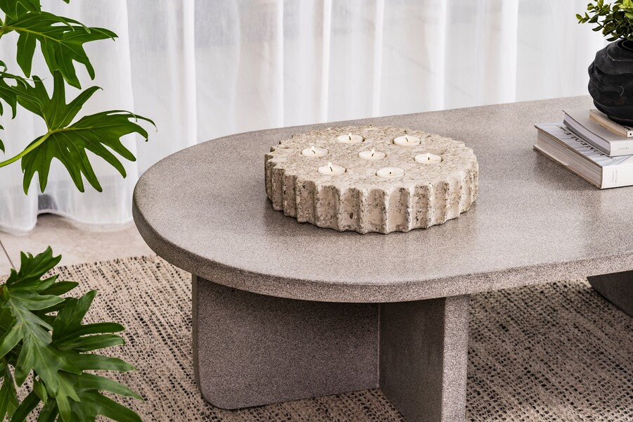 Bubble Oval Coffee Table Granito - Bluebone